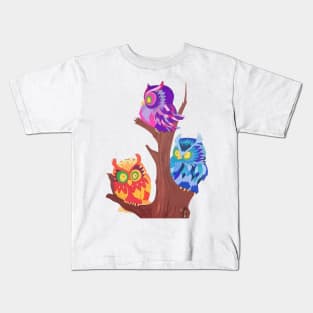 Owls Kids T-Shirt